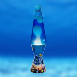 Australian Geographic Aqua World Lava Lamp - Blue