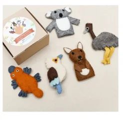 Australian Geographic Australian Animals A - Finger Puppet Set