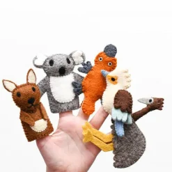 Australian Geographic Australian Animals A - Finger Puppet Set