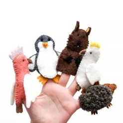 Australian Geographic Australian animals B - finger puppet set