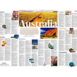Australian Geographic Adventurers & Dreamers Puzzle and Poster 1000 pcs