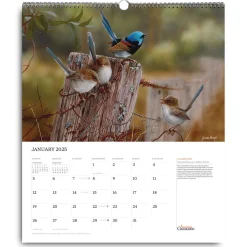 Australian Geographic Society Art Calendar 2025