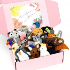 Australian Geographic Australiana Set of 25 Finger Puppets