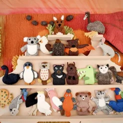 Australian Geographic Australiana Set of 25 Finger Puppets
