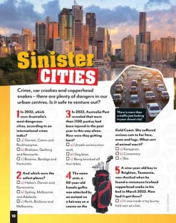 Kids Australian Geographic Australia's Most Dangerous Quiz & Activity Book