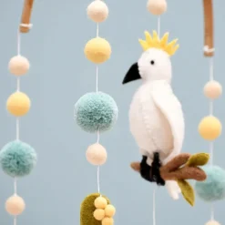 Australian Geographic Baby Cot Mobile - Cockatoo Australiana