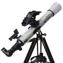 Australian Geographic Celestron Starsense Explorer™ lT 70AZ smartphone app-enabled refractor telescope