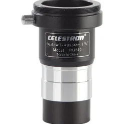 Australian Geographic Celestron Universal Barlow and T-Adapter - 1.25"