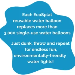 Australian Geographic EcoSplat Reusable Water Balloons - 4 pcs
