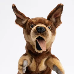 Australian Geographic Hansa Australian Kelpie Puppy Puppet