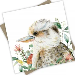 Australian Geographic Kookaburra Greeting Card from PopcornBlue