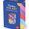 Australian Geographic Rainbow Pin Art