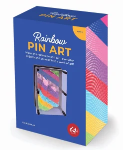 Australian Geographic Rainbow Pin Art