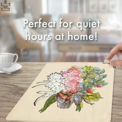 Australian Geographic Shaped Wooden 132 Piece Jigsaw Puzzle, Major Mitchell's Cockatoo