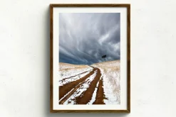 Australian Geographic Snow Road' by Charles Davis
