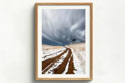 Australian Geographic Snow Road' by Charles Davis