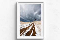 Australian Geographic Snow Road' by Charles Davis