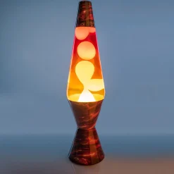 Australian Geographic Volcano Lava Lamp - Red and Yellow